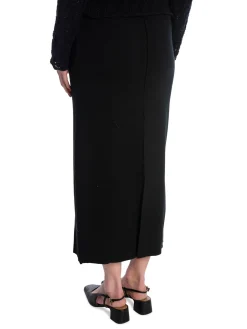 SOFT REBELS SKIRT HENRIETTA KNIT BLACK