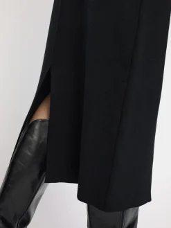 SOFT REBELS SKIRT HENRIETTA KNIT BLACK