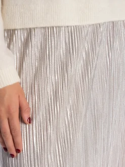 SOFT REBELS SKIRT NEVAEH SILVER