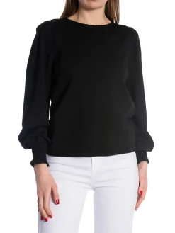 SOFT REBELS SWEATER ANALIA BLACK