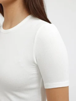 SOFT REBELS TOP FENJA SNOW WHITE