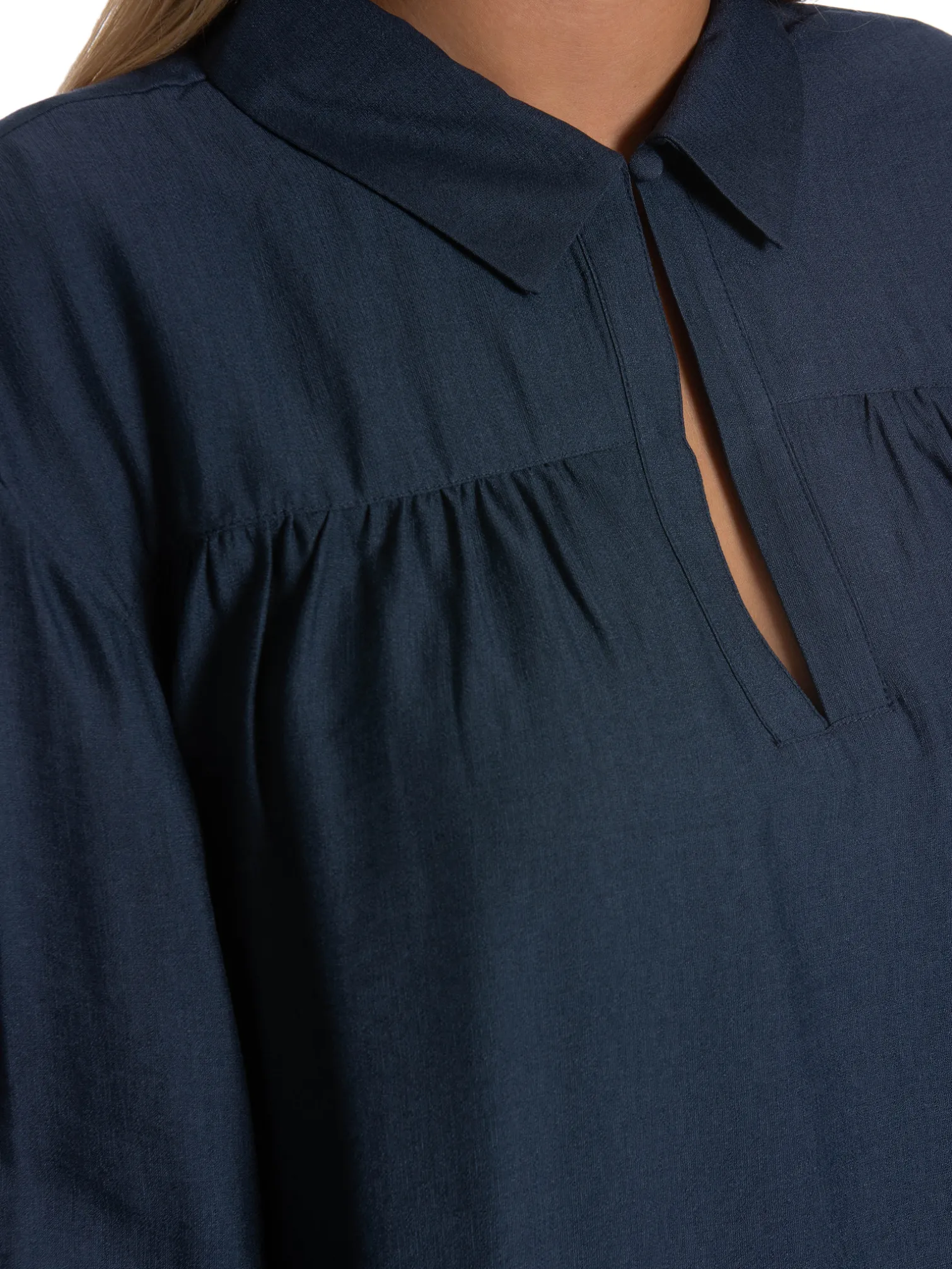 SOFT REBELS TOP SYDNEY OMBRE BLUE