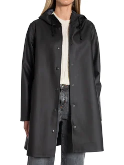 STUTTERHEIM RAINCOAT MOSEBACKE BLACK