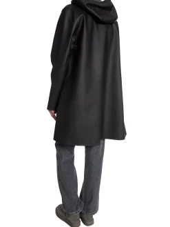 STUTTERHEIM RAINCOAT MOSEBACKE BLACK