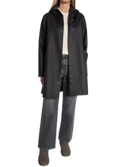 STUTTERHEIM RAINCOAT MOSEBACKE BLACK