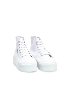 SUPERGA SNEAKER 2705 HI TOP WHITE