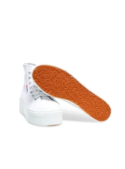 SUPERGA SNEAKER 2705 HI TOP WHITE
