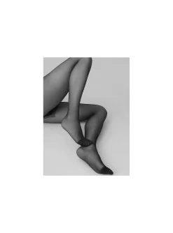 SWEDISH STOCKINGS TIGHTS MALVA LADDER RESISTANT TIGHTS BLACK