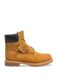 TIMBERLAND BOOTS PREMIUM 6 INCH LACE UP WATERPROOF WHEAT