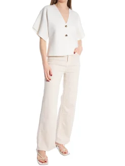 TOP KNITTED ECRU