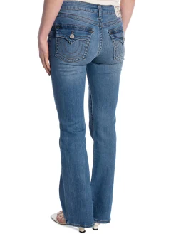 TRUE RELIGION JEANS BECCA BOOTCUT GHOST WAVE