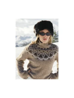 TWIST & TANGO  HAT STUBAI FAUX FUR RICH BROWN