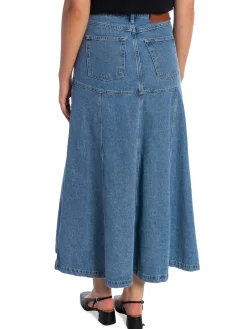 TWIST & TANGO SKIRT SHERRY DENIM DK BLUE WASH