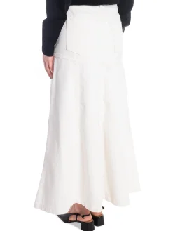 TWIST & TANGO SKIRT SHERRY DENIM OFF WHITE