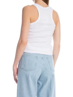 TWIST & TANGO TOP AZRA LOGO TANK WHITE