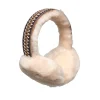 UGG EARMUFF TASMAN SHEEPSKIN EMBROIDERY CHESTNUT