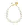 VANESSA BARONI NECKLACE SMALL BEADS SHORT PEARL