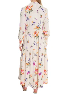 YAS DRESS LS LONG NOOS WHITECAP GRAY