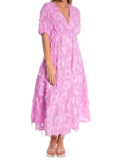 YAS DRESS PAZYLLA 2/4 MIDI DRESS PASTEL LAVENDER