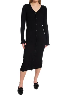 Y.A.S DRESS YASEASE LS KNIT BLACK