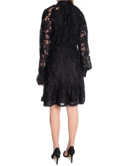 Y.A.S DRESS YASSTILLA LS LACE BLACK