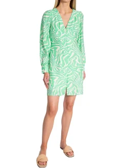 Y.A.S DRESS YASZEBENA LS SHORT WHISPER WHITE