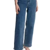 Y.A.S JEANS YASDOLMA HW LIGHT BLUE DENIM DAISY WASH L32