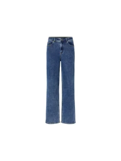 Y.A.S JEANS YASDOLMA HW LIGHT BLUE DENIM DAISY WASH L32