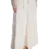YAS KJOL YASCAPUCINA HW MAXI STAR WHITE