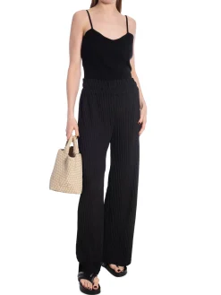 YAS PANTS YASALISA HW BLACK