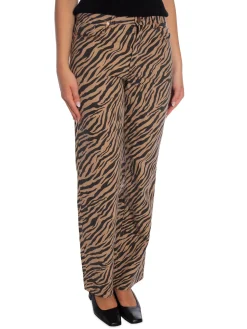 Y.A.S PANTS YASZIRA CHANTERELLE/DETAIL BLACK