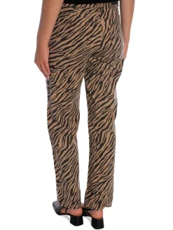 Y.A.S PANTS YASZIRA CHANTERELLE/DETAIL BLACK