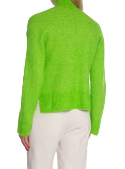Y.A.S SWEATER YASNELLOSEAM JASMINE GREEN