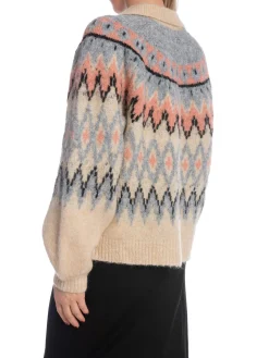 Y.A.S SWEATER YASSHIMA LS PULLOVER SANDSHELL