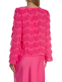 Y.A.S TOP RIA LS SANGRIA SUNSET