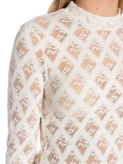 Y.A.S TOP YASANNIS LS HIGH NECK BIRCH