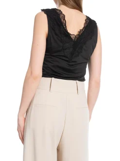 Y.A.S TOP YASLORI SL LACE BLACK