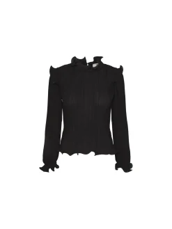 Y.A.S TOP YASPHILNA LS HIGH BLACK