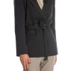 YAYA BLAZER LOOSE FIT WITH BELT DET