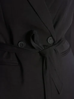 YAYA BLAZER LOOSE FIT WITH BELT DET