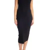 YAYA DRESS KNIITTED  SET BLACK