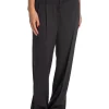 YAYA TROUSERS PANTS LEG WITH POCKET ANTHRACITE MELANGE